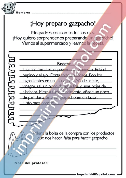 Para colorear