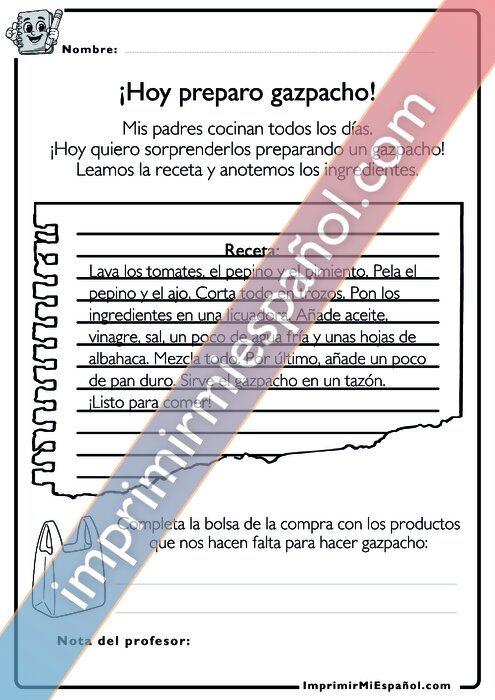 Para colorear