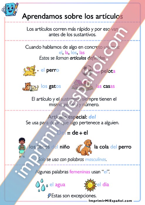 Artículos definidos