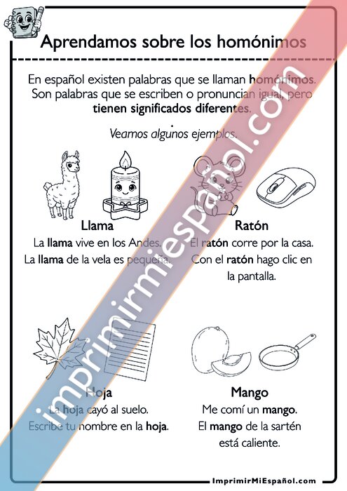 Para colorear