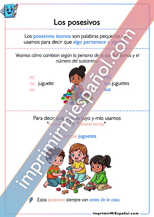 Los posesivos