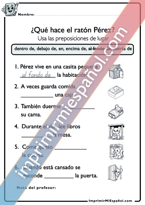 Para colorear