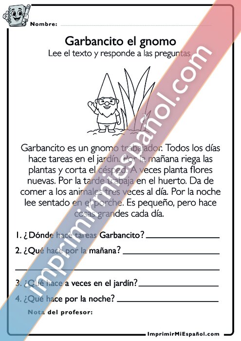 Para colorear