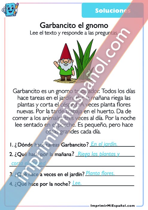 Clave de respuestas