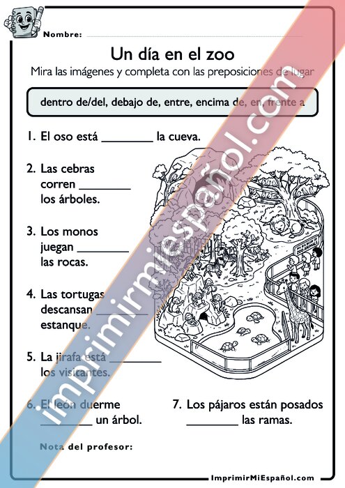 Para colorear