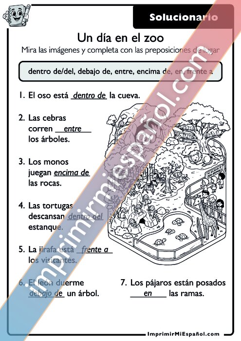 Clave de respuestas