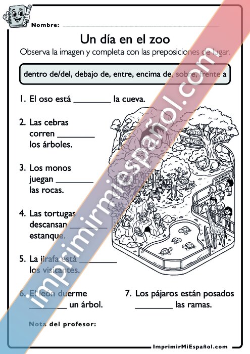 Para colorear