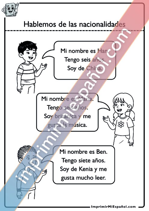 Para colorear
