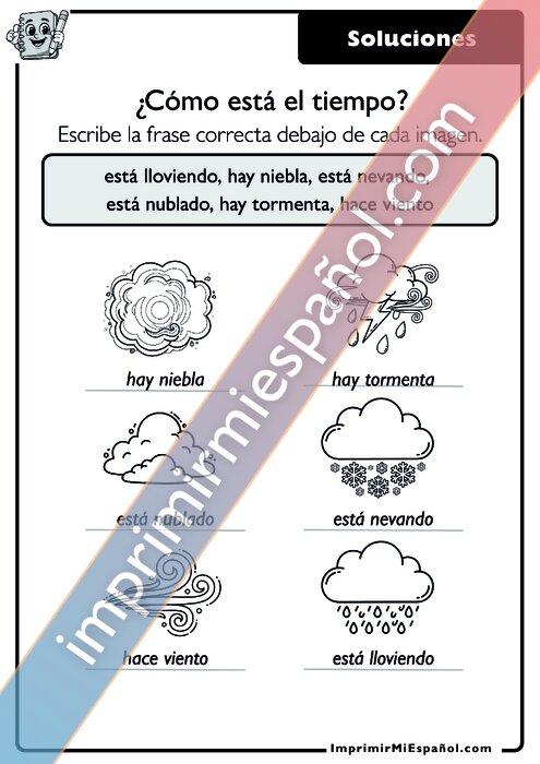 Clave de respuestas