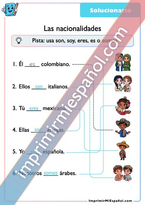 Clave de respuestas