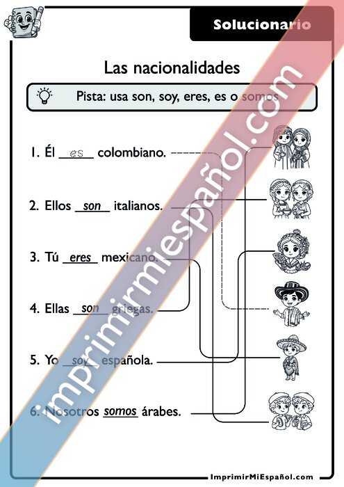 Clave de respuestas