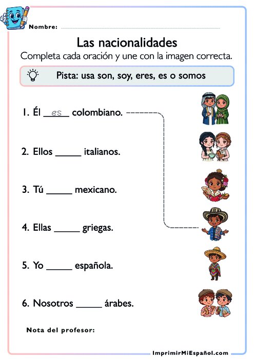 Las nacionalidades