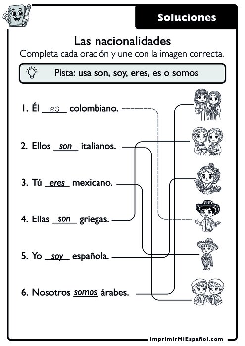 Clave de respuestas