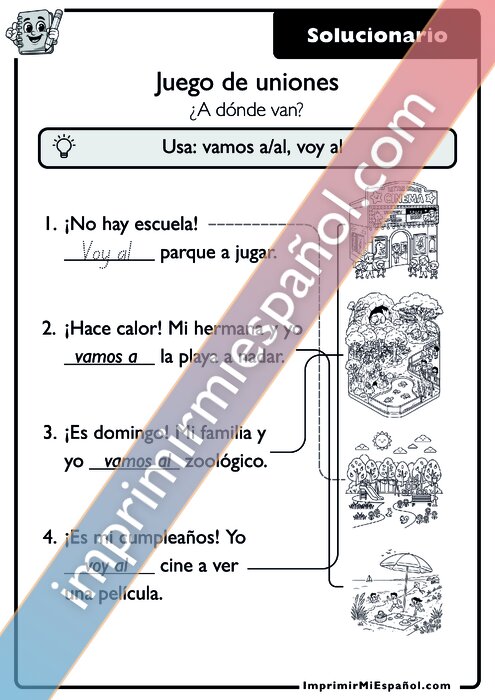 Clave de respuestas