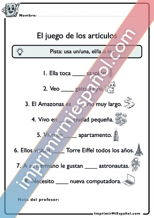 Para colorear