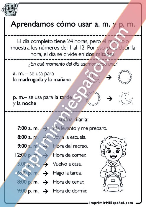 Para colorear
