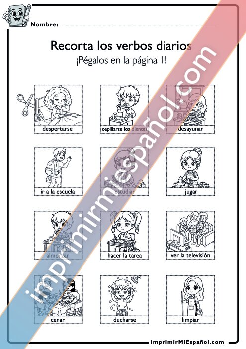 Para colorear