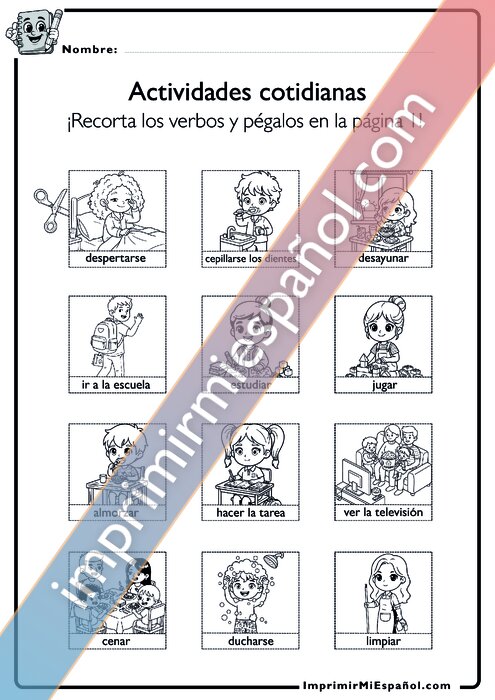 Para colorear