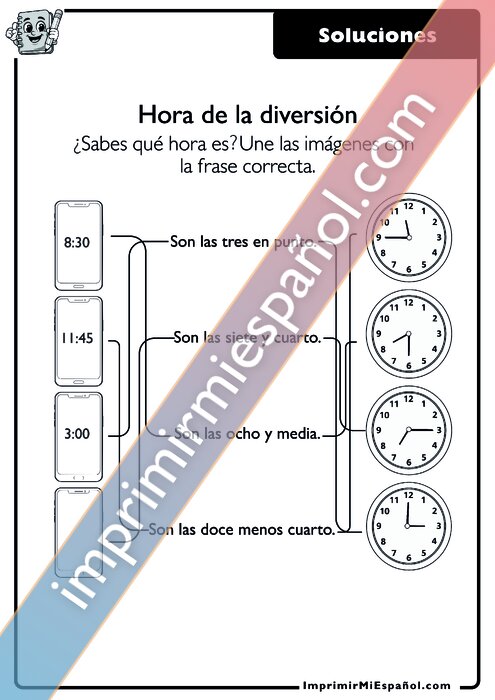 Clave de respuestas