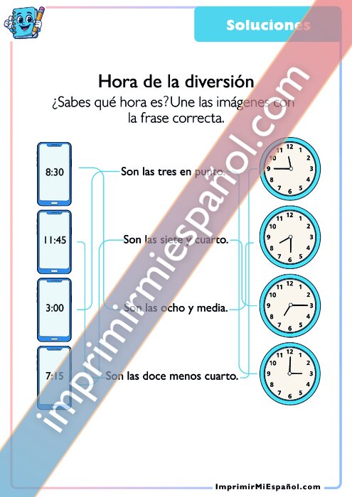 Clave de respuestas