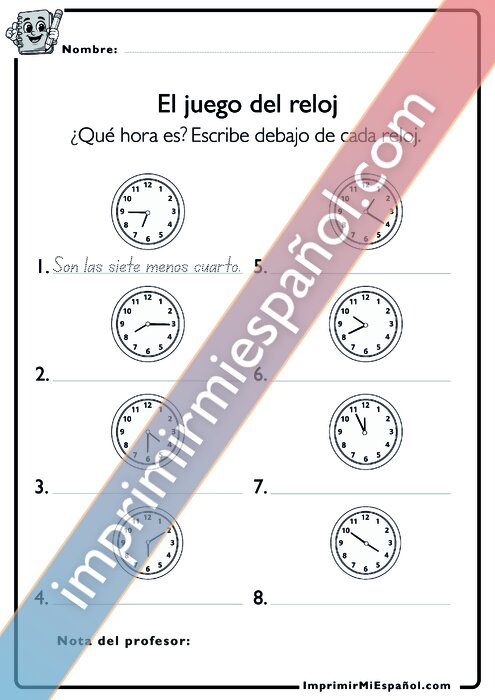 Para colorear