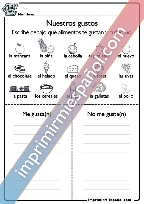 Para colorear