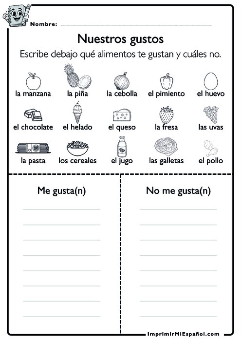 Para colorear