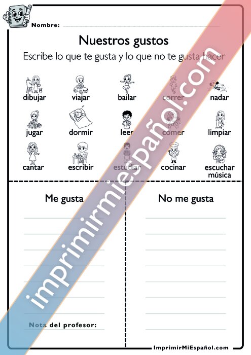 Para colorear