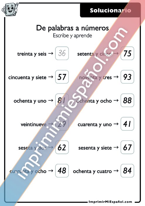 Clave de respuestas