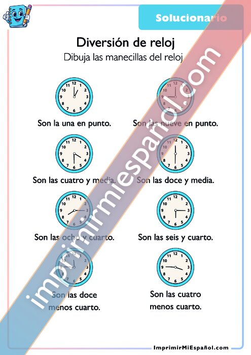 Clave de respuestas