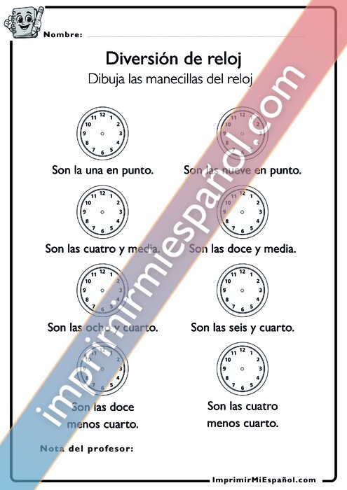 Para colorear