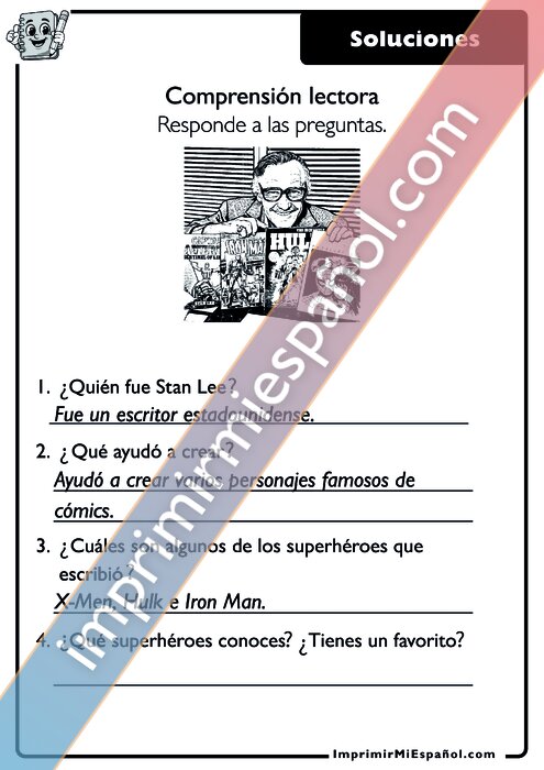 Clave de respuestas