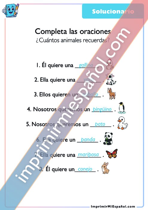 Clave de respuestas