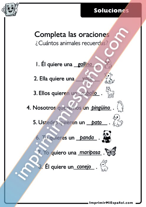 Clave de respuestas