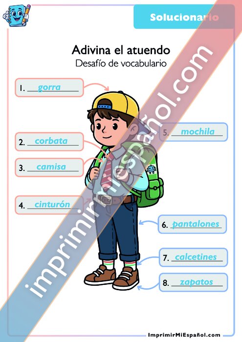 Clave de respuestas