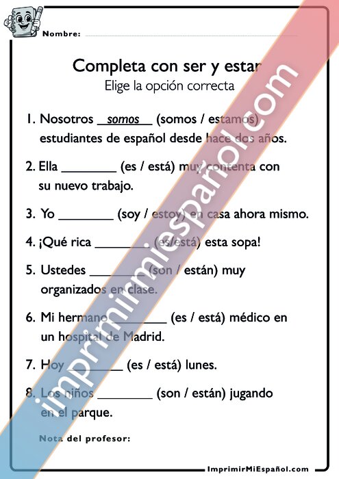 Para colorear
