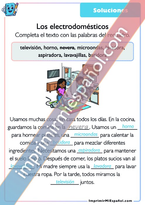 Clave de respuestas