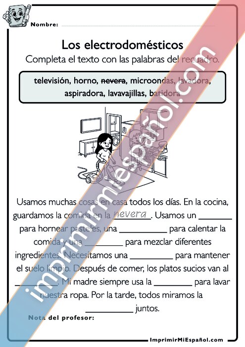 Para colorear