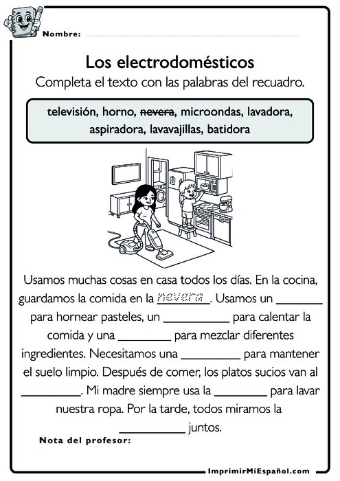 Para colorear