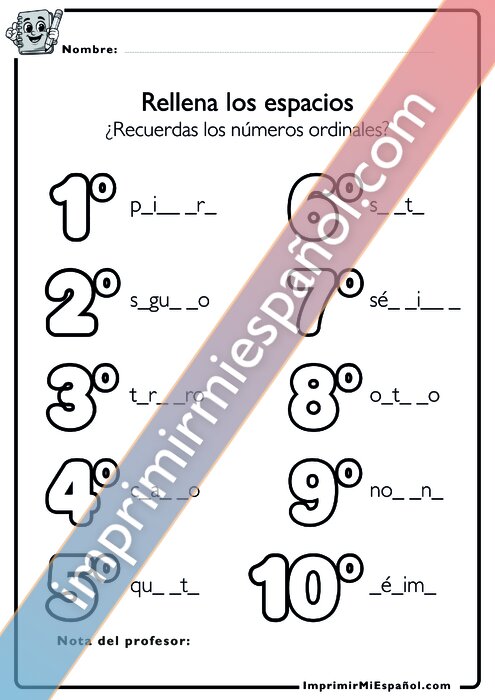 Para colorear