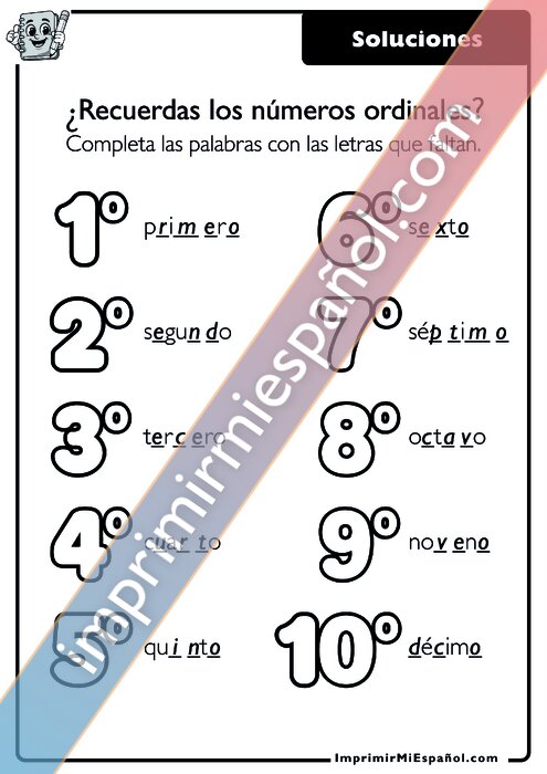 Clave de respuestas