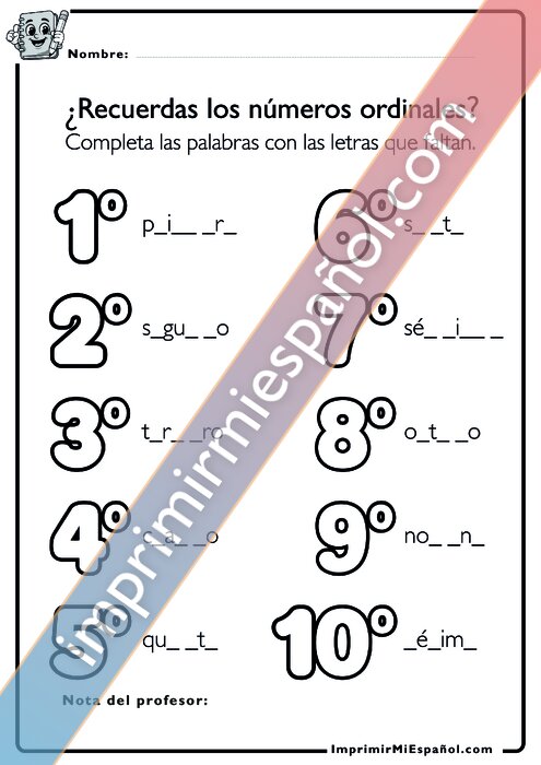 Para colorear
