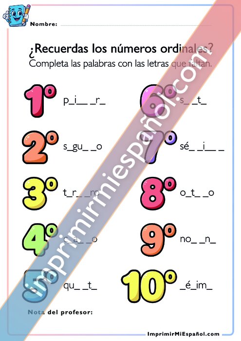 Worksheet