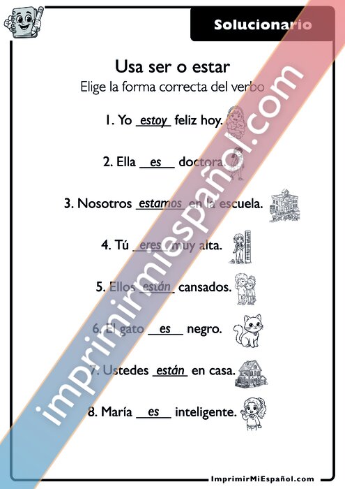 Clave de respuestas