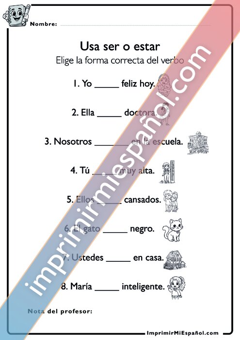 Para colorear