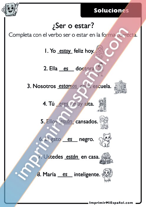 Clave de respuestas
