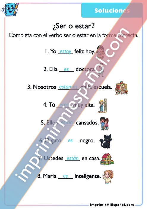 Clave de respuestas