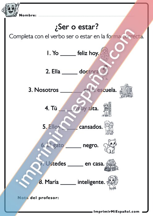 Para colorear