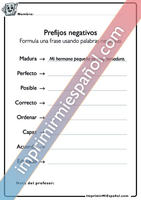Para colorear