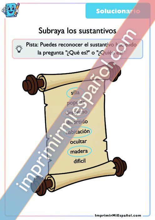 Clave de respuestas